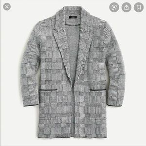 J.Crew Sophie sweater blazer